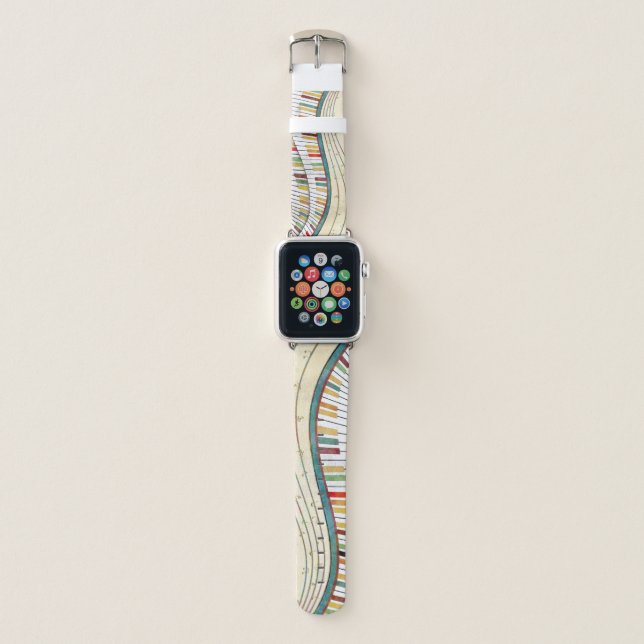 Melodic Waves Apple Watch Band (Front)