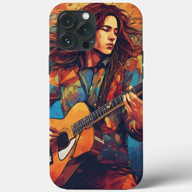 Melodic Whirlwind Case-Mate iPhone Case (Back)
