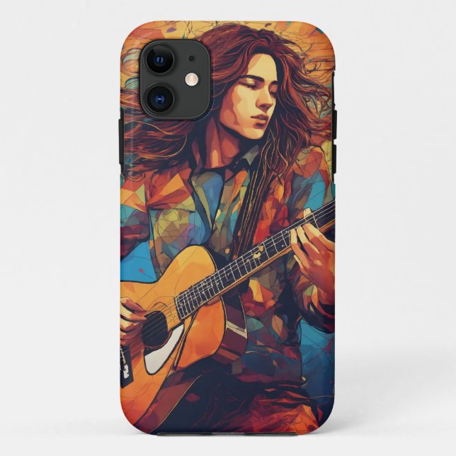 Melodic Whirlwind Case-Mate iPhone Case (Back)