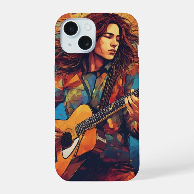 Melodic Whirlwind Iphone Case (Back)