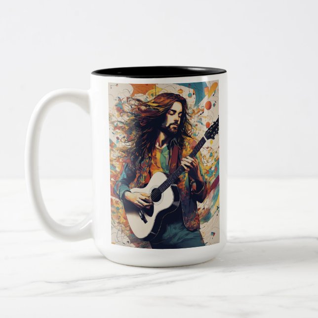 Melodies in Motion Two-Tone Coffee Mug (Left)