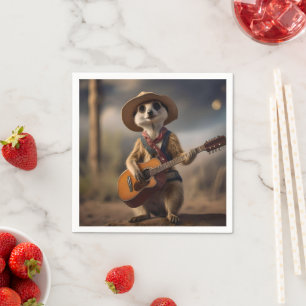 Melodies of the Savanna A Meerkat Guitar Serenade, Napkins