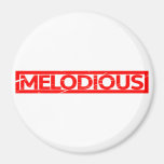 Melodious Stamp Magnet