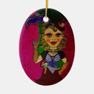 "Melody" Ceramic Ornament
