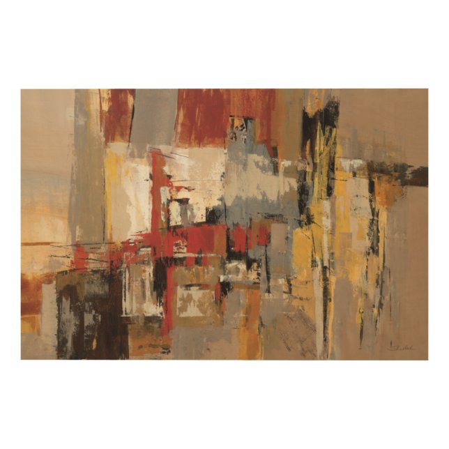 Melody for Guitar and Sax Wood Wall Decor (Front)