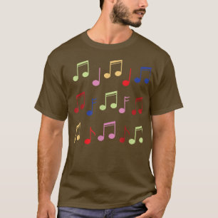 Melody Harmony Rhytym Tone Musician Note Music Tea T-Shirt