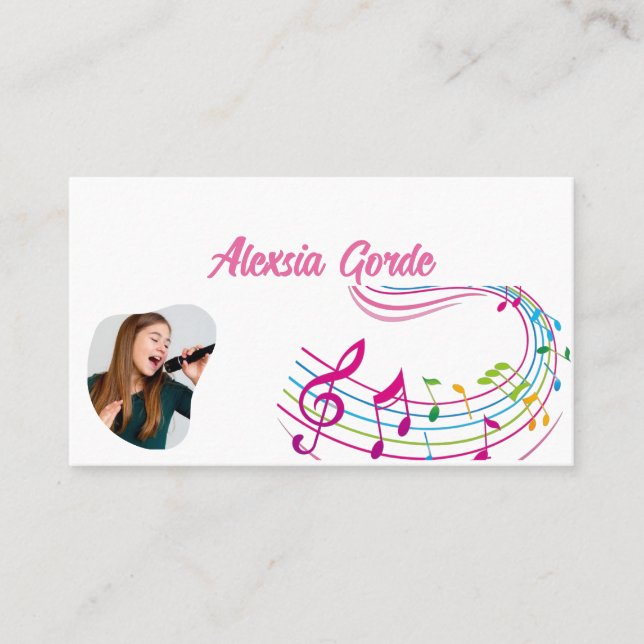 Melody in a Card (Front)