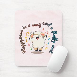 Melody in Wool Mouse Pad