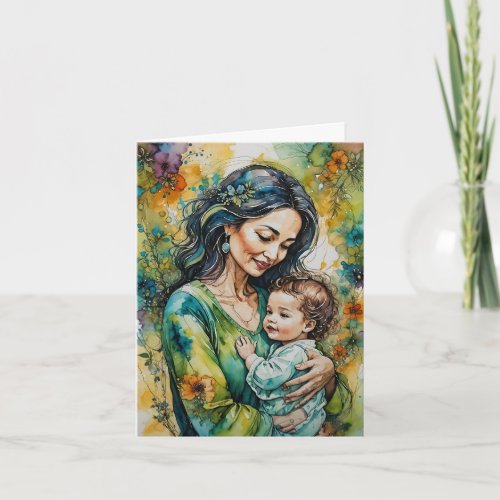 Melody of Motherhood _ A Mothers Day  Card