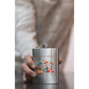 Melody of the Dancing Dead, custom Flask