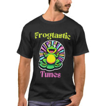 Melody of the Pond Adorable Singing Frog T-Shirt
