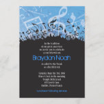 MELODY of the TORAH Bar Bat Mitzvah Invitation<br><div class="desc">"Melody of the Torah" is about the musical notes behind the words of your torah portion. This design has matching everything! Reply cards, thank you cards, sing-in board, memory box, table cards... .and more... ..if you cant find something just email me! All my designs are ONE-OF-A-KIND original pieces of artwork...</div>