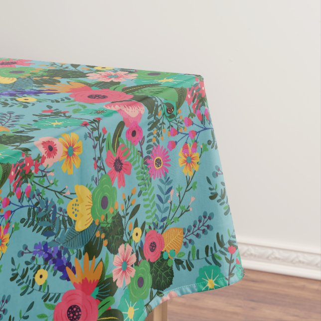 Melody Spring Blossoming Garden  Tablecloth (In Situ)
