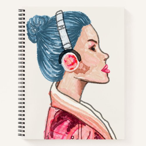 Melody Watercolor Notebook