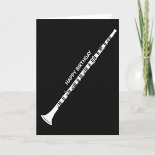 Melody Woodwind Birthday Card