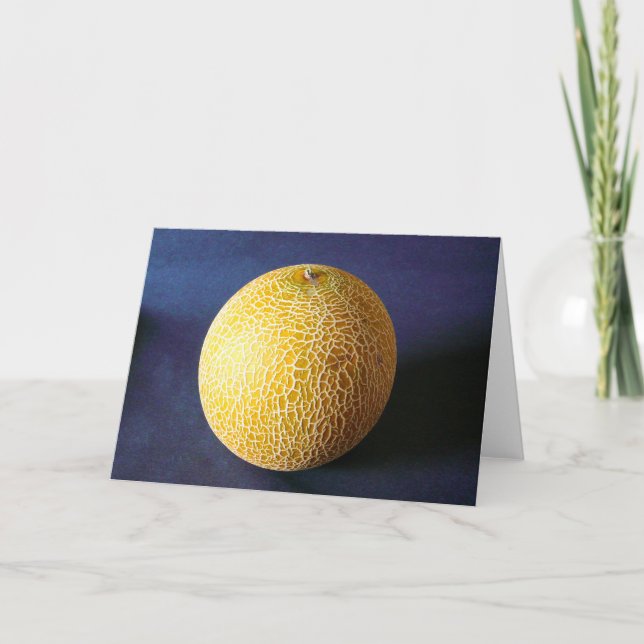 Melon / Cantaloupe Card (Front)