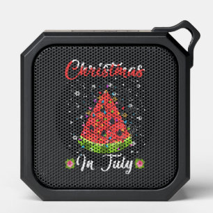 Melon Christmas Tree Summer Christmas In July Bluetooth Speaker