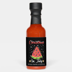 Melon Christmas Tree Summer Christmas In July Hot Sauces