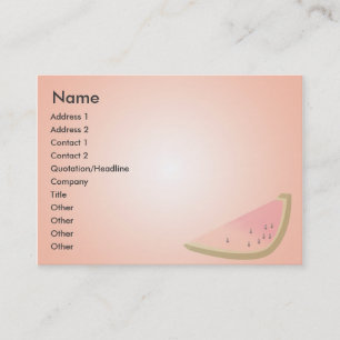 Melon - Chubby Business Card