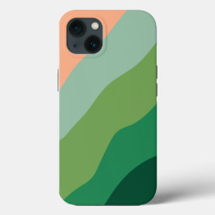 Melon Color Green Shapes Personalized iPhone 13 Case