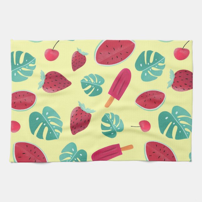Melon Colorful Kitchen Towel (Horizontal)