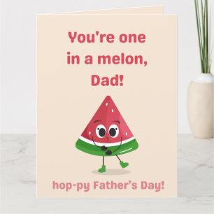 Melon Father's Day Edition Thank You Card