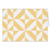 Melon Geometric Art Deco (Front Horizontal)