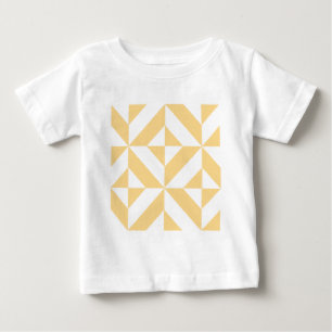 Melon Geometric Art Deco Baby T-Shirt