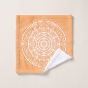 Melon Mandala Bath Towel Set