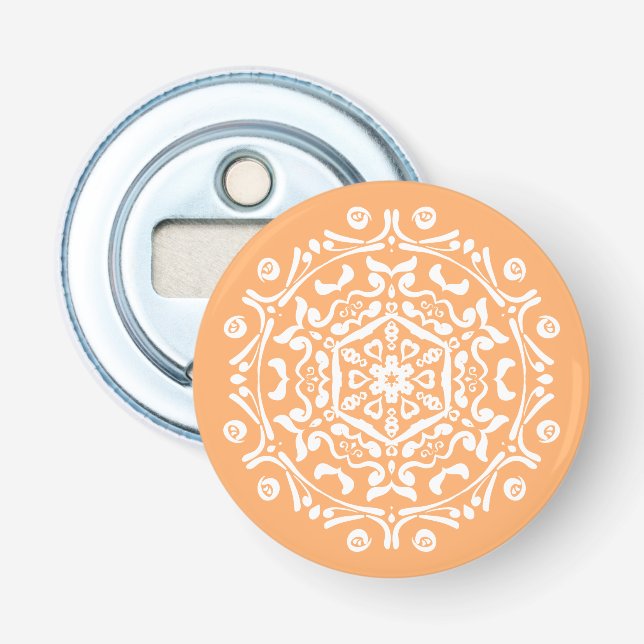 Melon Mandala Bottle Opener (Front)