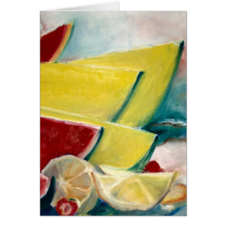 Melon Melange print Cards
