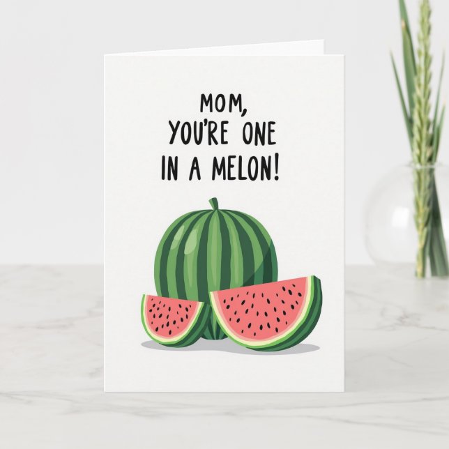 Melon Mother One In A Million Card (Front)