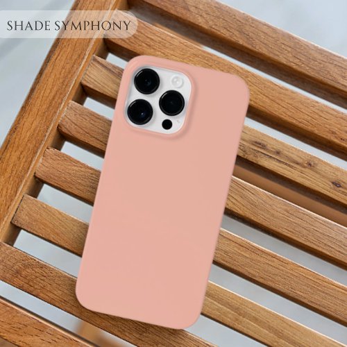 Melon Peach One of Best Solid Pink Shades For Case_Mate iPhone 14 Pro Max Case