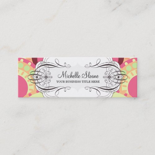 Melon Surprise Modern Profile Card Template Business Card Templates