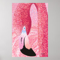 Melon The Big Head Flamingo - By Just Dahl