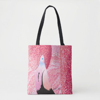 Melon the Flamingo Tote Bag