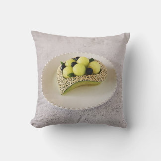  melon throw pillow