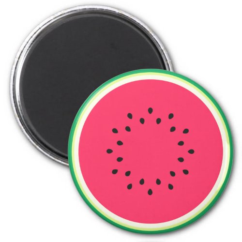 Melone Wassermelone  Melon Abstrakt Khlschrank Magnet