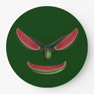 Melons Face Large Clock