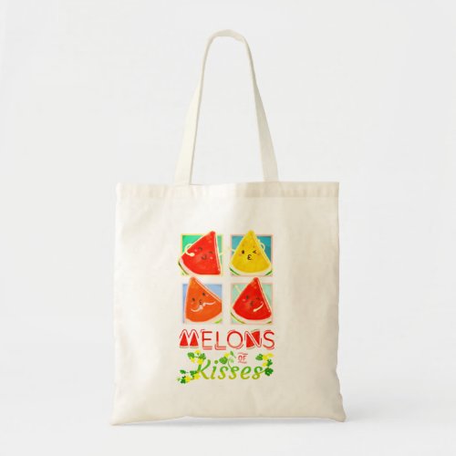 Melons of Kisses _ Punny Garden Tote Bag