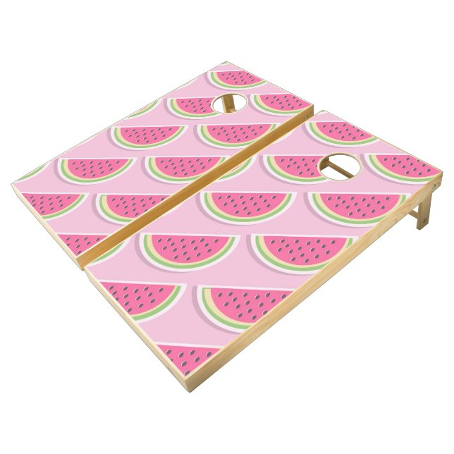 Melons | Zazzle_Growshop. Cornhole Set (Angled)