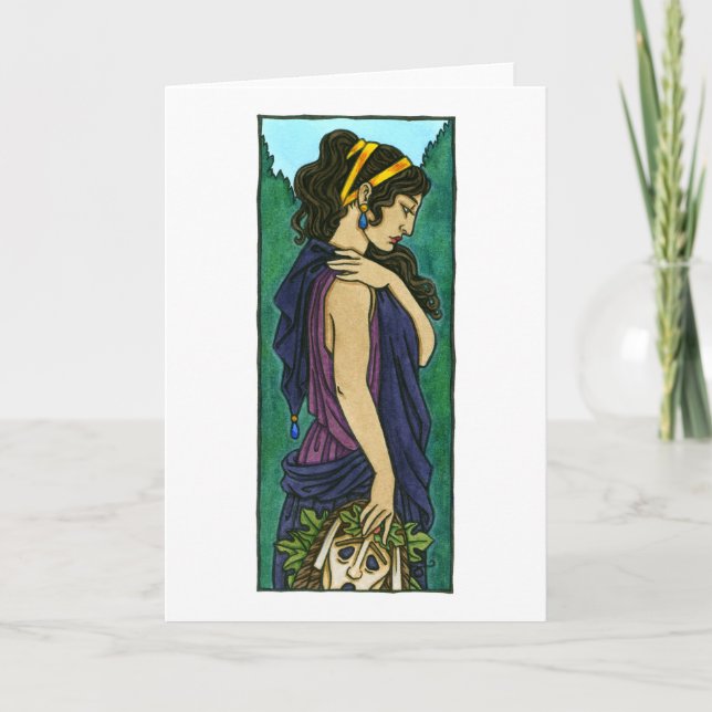 Melpomene Greeting Card (Front)