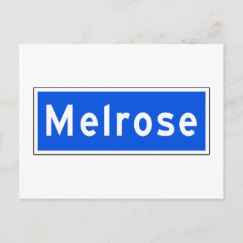 Melrose Avenue  Los Angeles  Ca Street Sign Postcard by worldofsigns at Zazzle