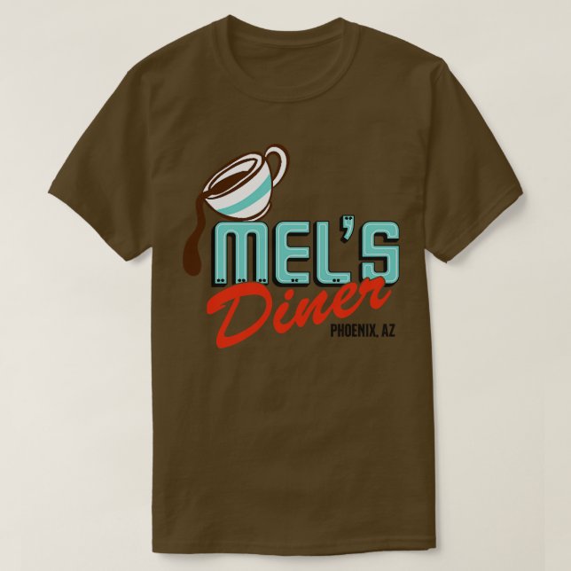 Mels Diner T-Shirt (Design Front)
