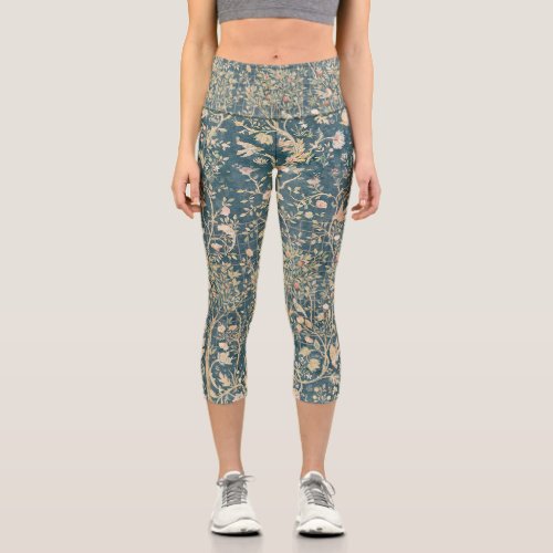 MELSETTER IN STONECROP _ WILLIAM MORRIS LEGGINGS