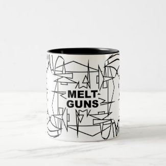 MELT GUNS Two-Tone COFFEE MUG