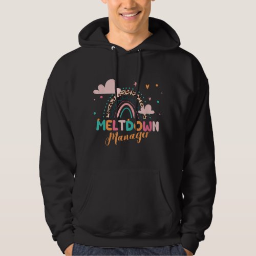 Meltdown Manager After School Daycare Provider Chi Hoodie