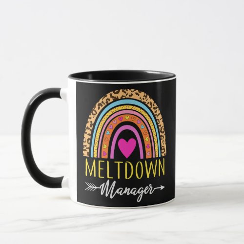 Meltdown Manager Daycare Provider Childcare Cute Mug