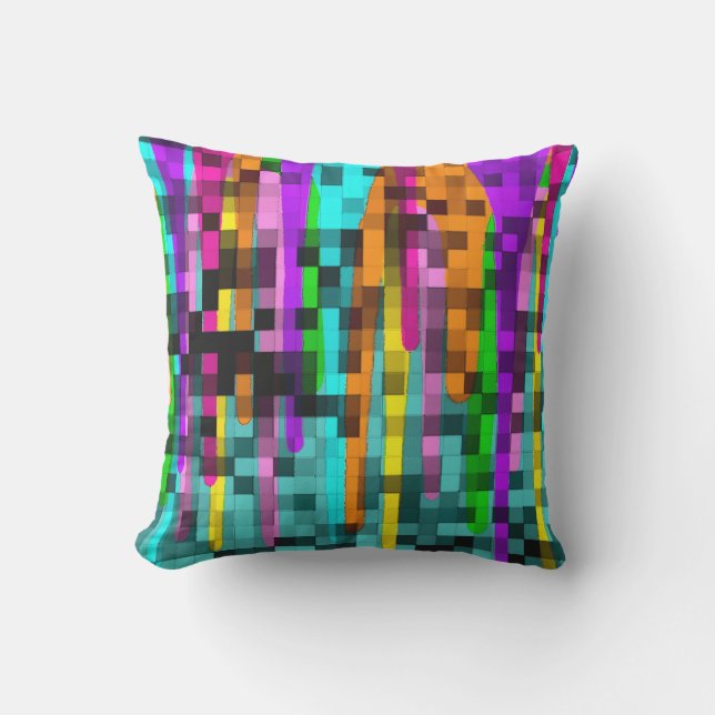 Meltdown Outdoor Pillow (Front)