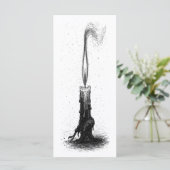 Melted Candle • Haunted Ink Flame (Standing Front)